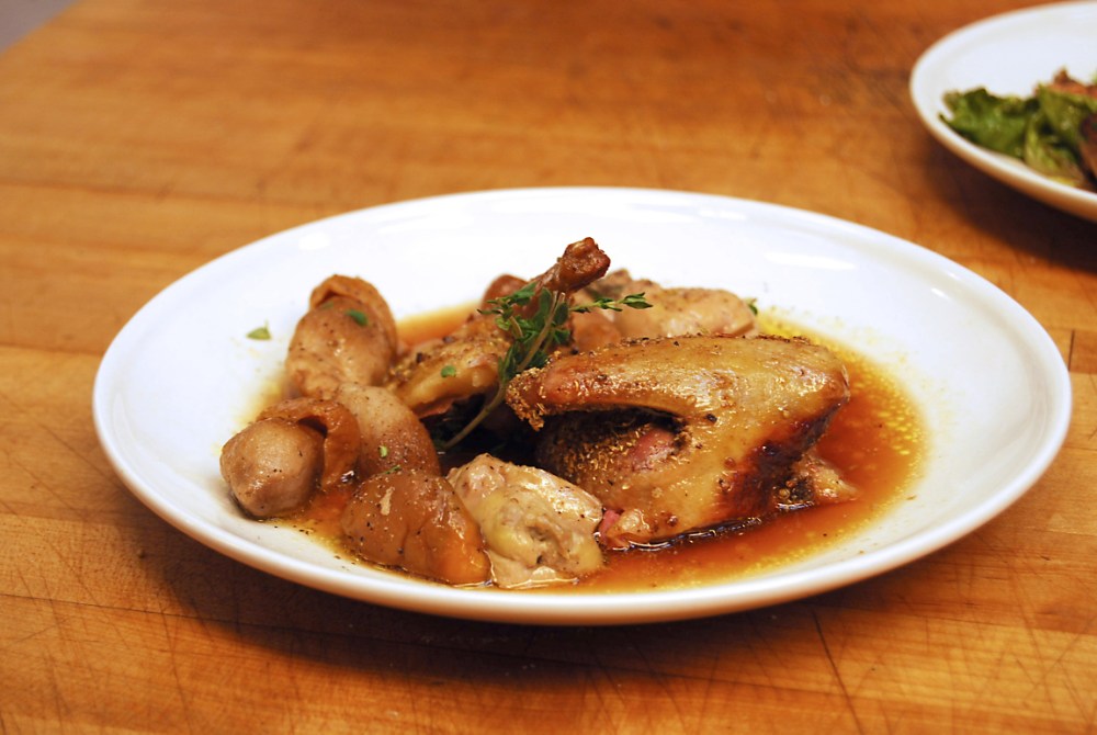squab-with-porcini-mushroom-and-foie-gras-recipe