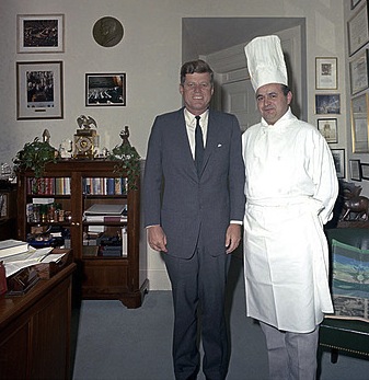 jfk & chef rene verdon