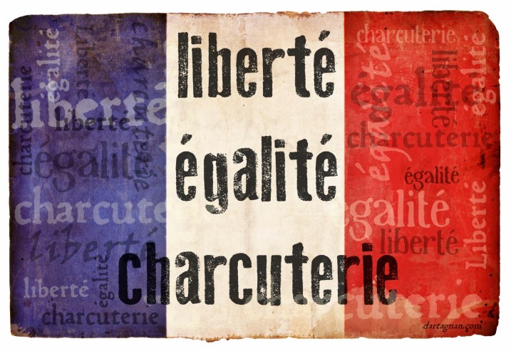 Bastille Day Flag Liberte Charcuterie