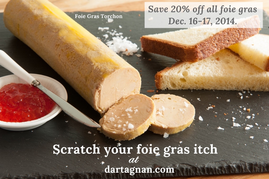 foie gras itch SALE Center of the Plate D'Artagnan Blog