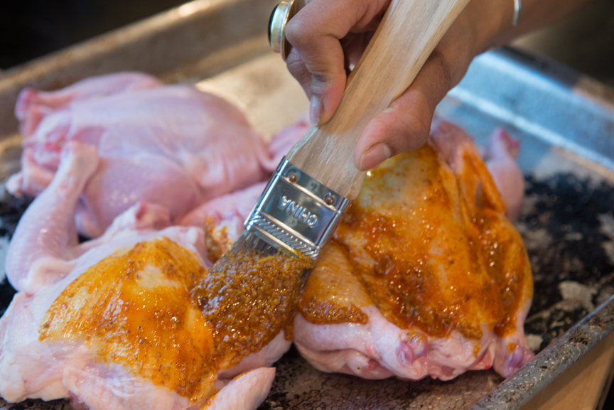 Indian food cooked by Cherie Scott using D'Artagnan food