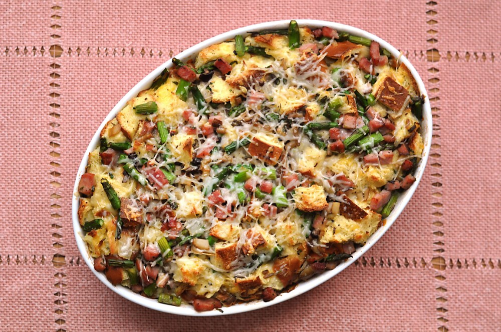 ham-asparagus-mushroom-strata-recipe