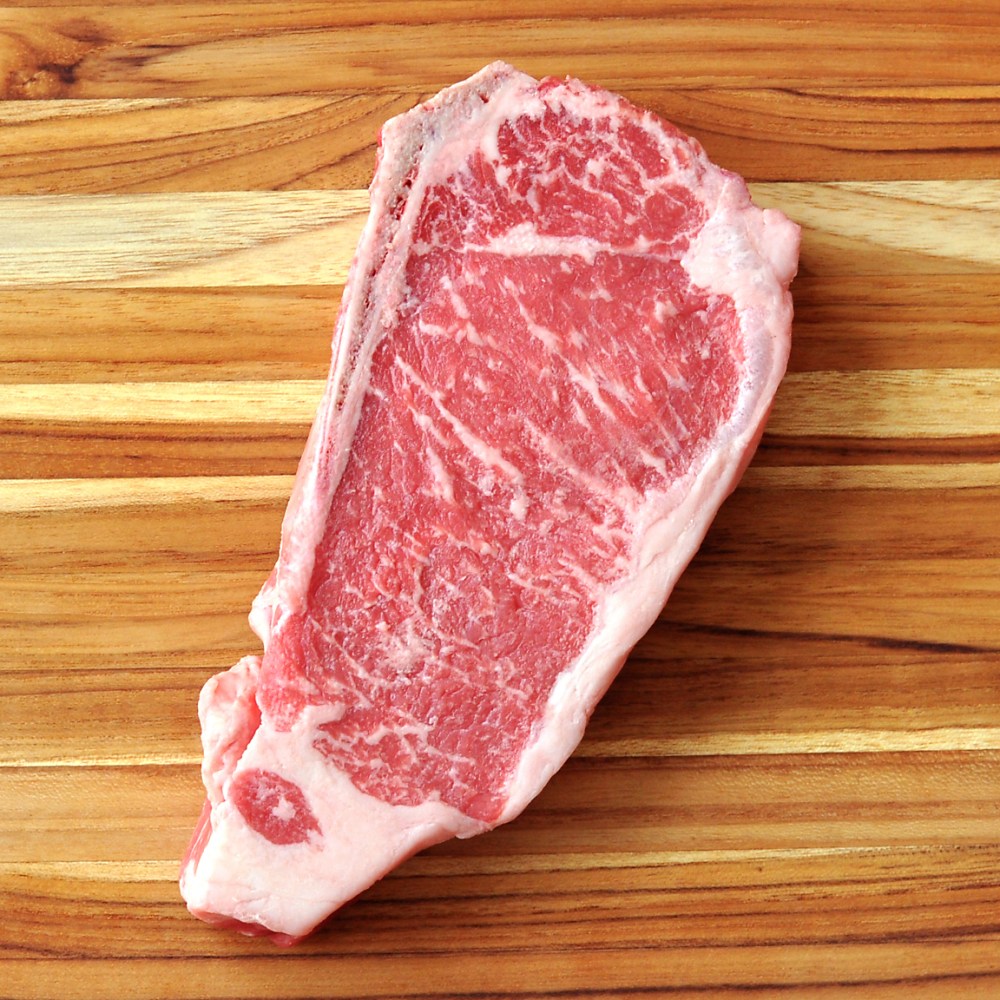 Pasture-Raised Beef NY Strip Steak, Bone-In