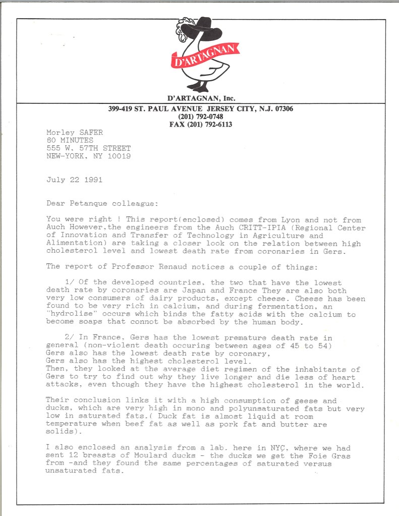 ariane-daguin-letter-to-morley-safer-french-paradox