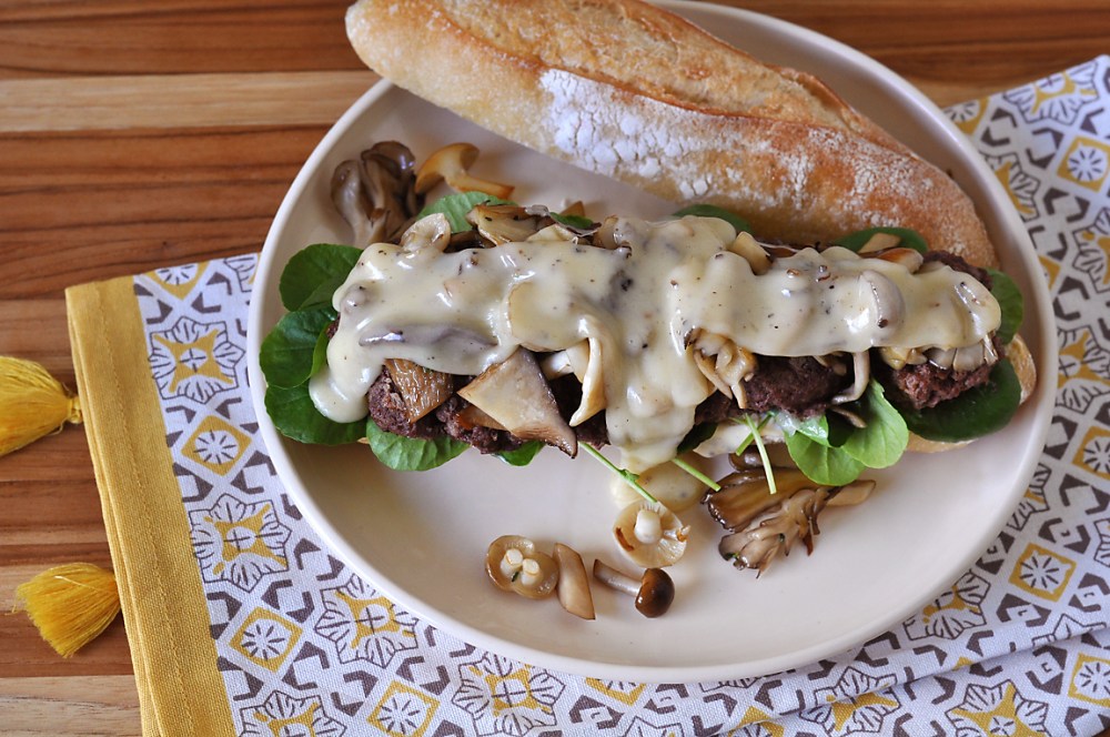 wagyu-burger-mushrooms-and-fontina-cheese-recipe