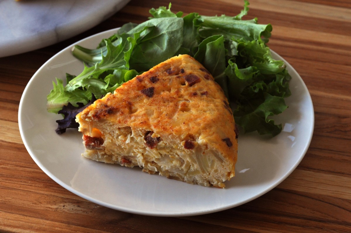 Tasty Brunch Recipe: Tortilla Española with Chorizo & Manchego – Center ...