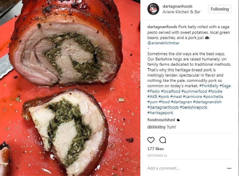 Instagram Pork Belly Roll Ariane Duarte