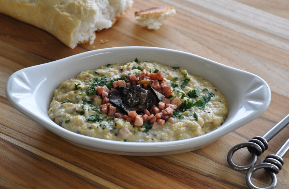 Truffled Grits with Ham.JPG