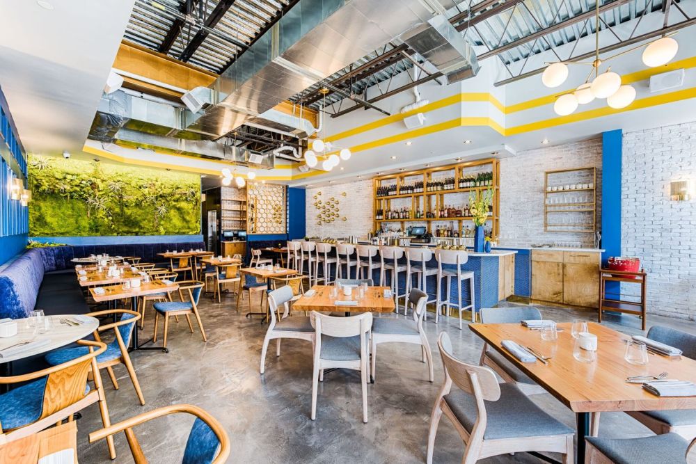 Bresca Interior with Living Wall