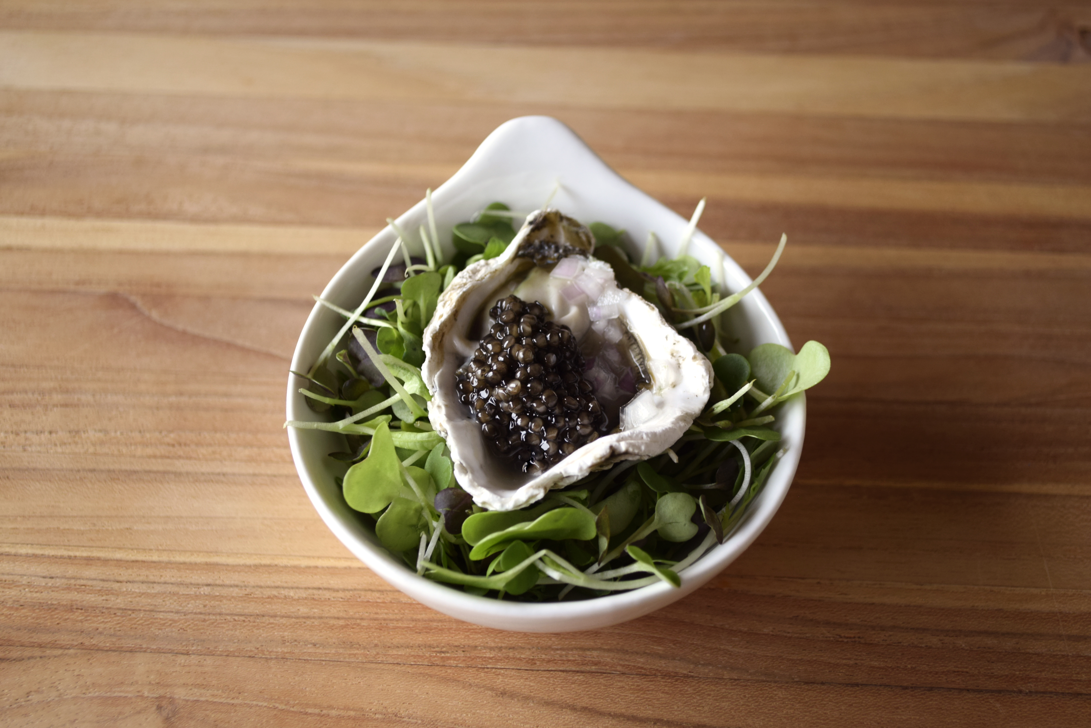 Caviar on Oyster Shell