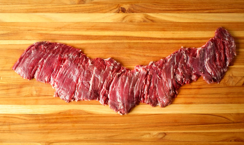 trimmed outside skirt steak whole
