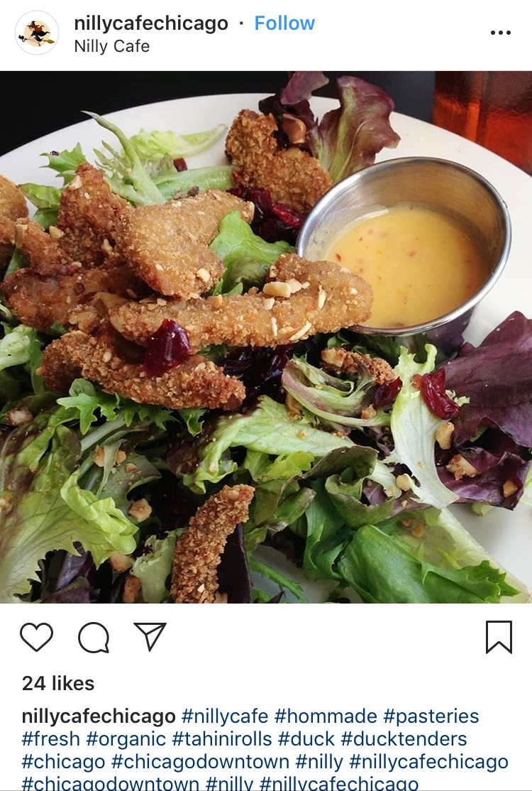 Duck Tenders Nilly Cafe Chicago IG